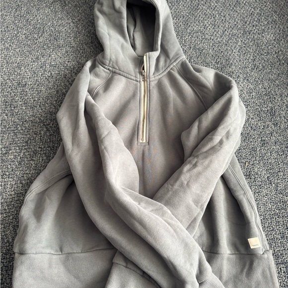 Vuori Women’s Restore Half Zip Hoodie - Sage L - Picture 1 of 1